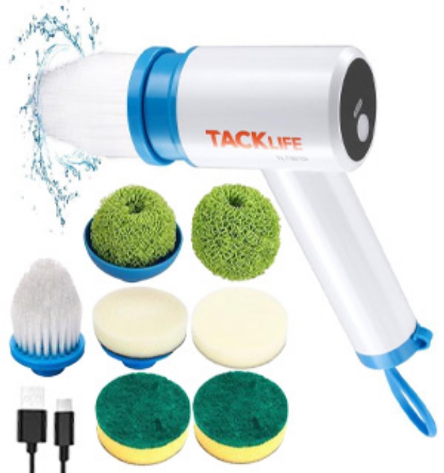 Click to view picture 7 of Handheld Power Spin Scrubber & Accessories