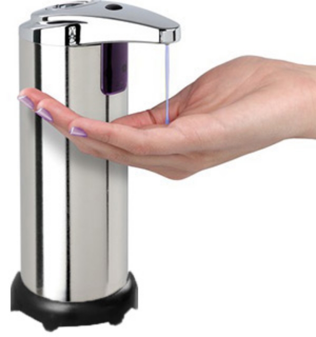 Click to view picture 4 of Stainless-Steel Touchless Soap Dispenser