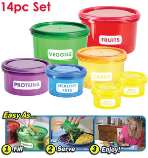 Portion Control Container Set