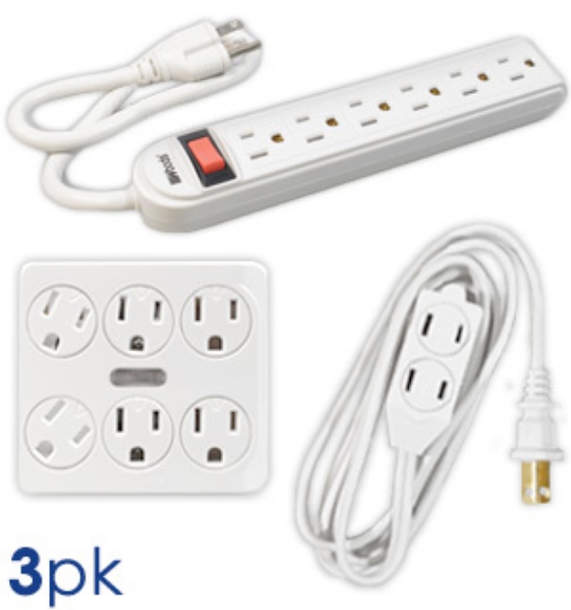 Picture 5 of Power Outlet 3pc Value Pack by Woods