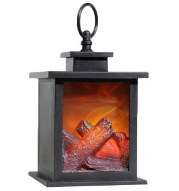 Picture 7 of LED Antique Fireplace Lantern