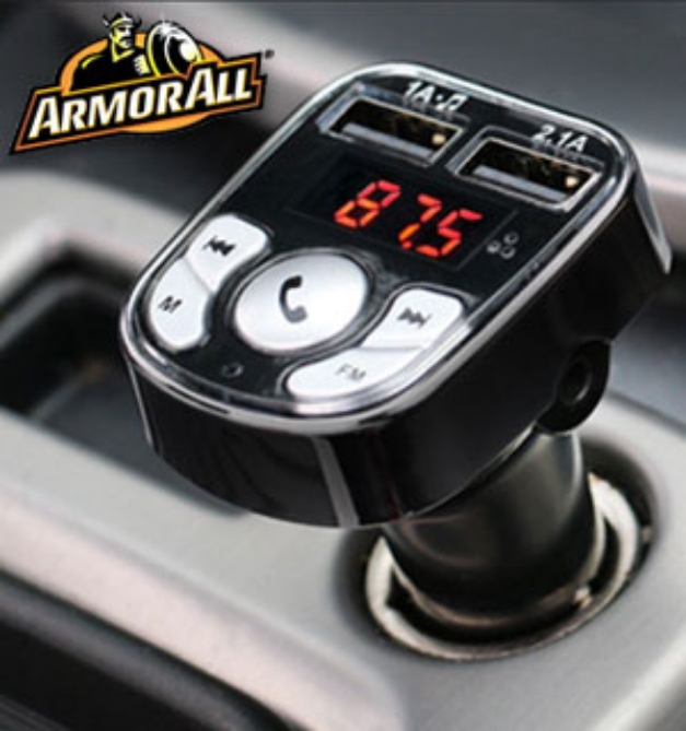 Picture 8 of Armor All Bluetooth FM Transmitter & Car Charger