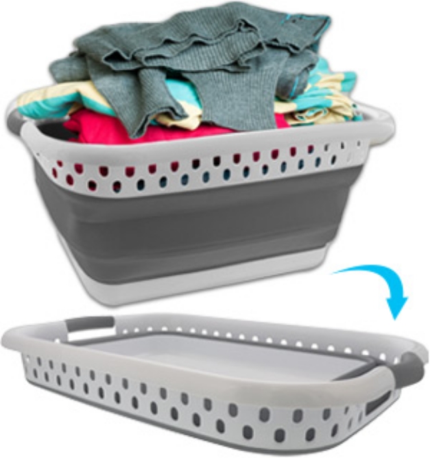 Picture 6 of Collapsible Laundry Basket - Space Saving and Strong