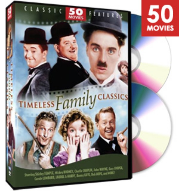 Picture 2 of Timeless Family Classics Collection - 50 Features Films on 12 DVDs