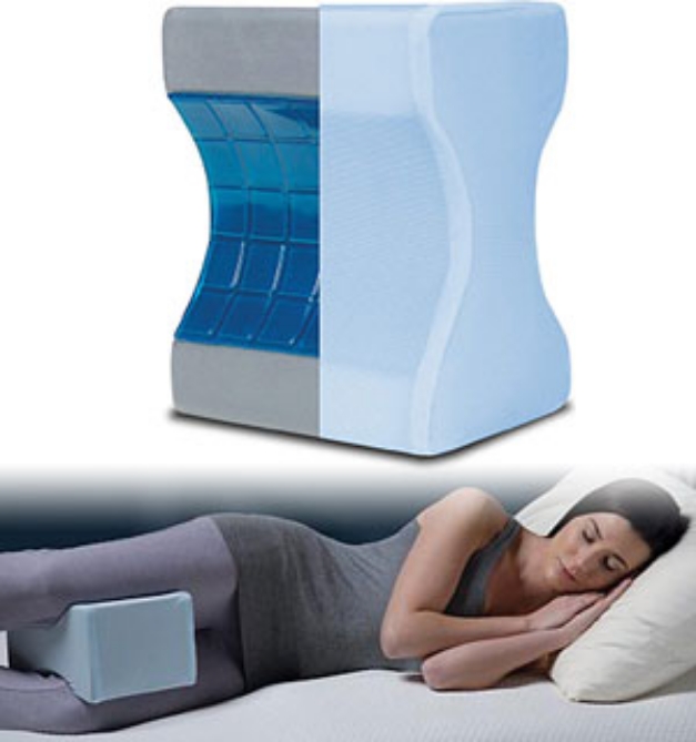 Picture 5 of Clever Cool Cooling Knee Pillow with Charcoal-Infused Memory Foam