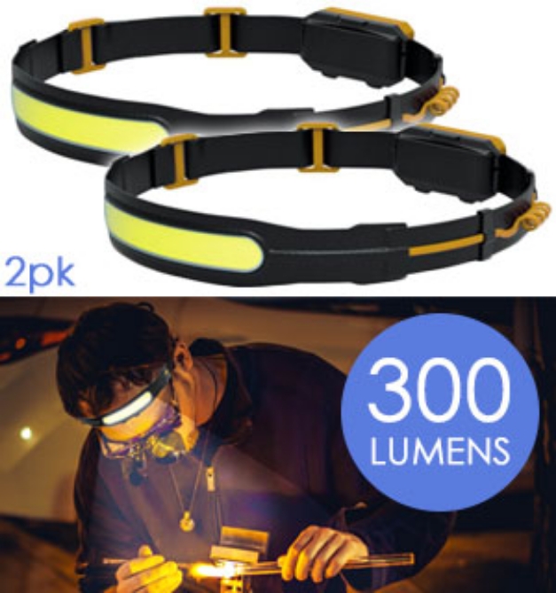 Picture 6 of Farpoint 300 Lumen Slim Fit Headlamps - 2pk