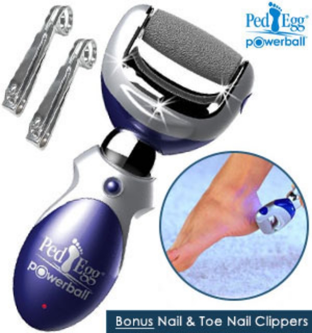 Picture 5 of PedEgg Powerball Pivoting Callus Remover (Deluxe Kit)