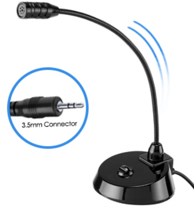 Picture 3 of Gooseneck Computer Microphone For Video Chat, Gaming, Streaming, And More