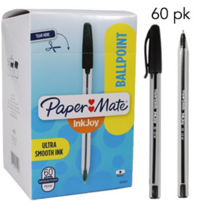 Click to view picture 3 of A Pound of Papermate Ballpoint Pens 60-Pack