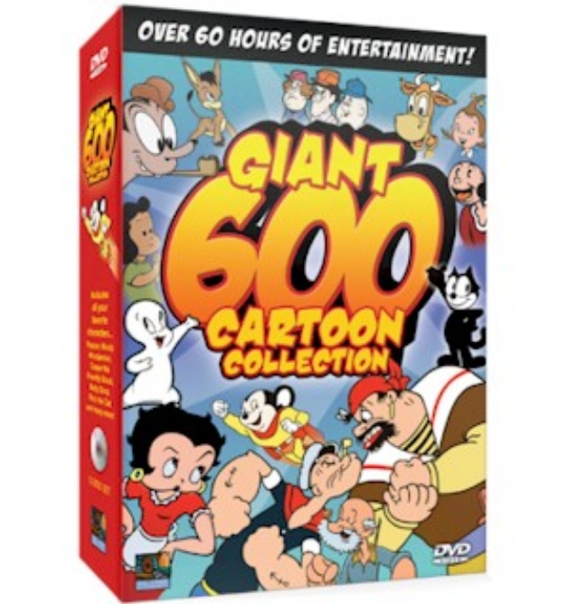 Click to view picture 3 of Giant 600 Cartoon Collection <br /> (12 DVDs)