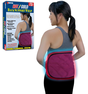Hot/Cold Back Support Wrap by North American Healthcare