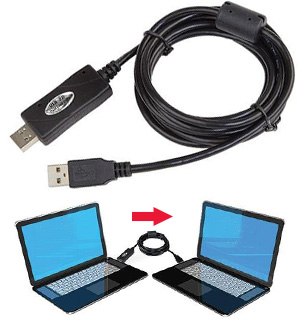 USB Transfer Cable for Windows Computers
