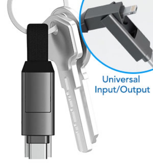 Picture 7 of inCharge 6 Keyring: Portable, Universal Charging Cable for All Devices