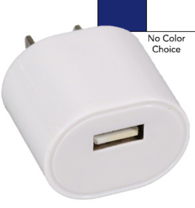 Picture 1 of Oval USB Wall Charger