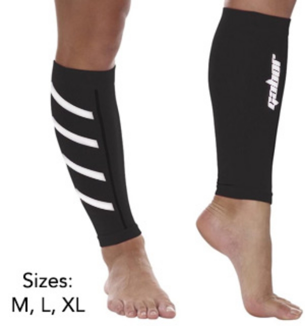Picture 1 of 1 Pair of Calf Compression Sleeves for Fitness and Recovery