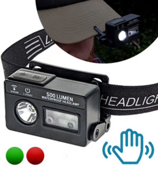 Picture 1 of Multimode 500 Lumen Headlamp with Motion Control
