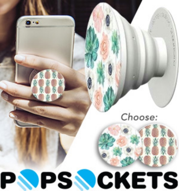 Picture 1 of Official PopSockets Reusable Phone Grip & Stand