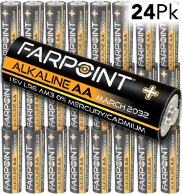 Picture 1 of 24pk AA Alkaline Battery