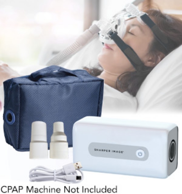 Picture 1 of Sharper Image Ultra Quiet CPAP Cleaner With Travel Case