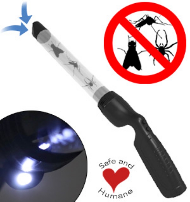 Picture 1 of Handheld Electric Bug Vacuum with LED Light