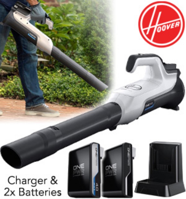 Picture 1 of ONEPWR Cordless Leaf and Debris Blower with 2 Rechargeable Batteries BH57220