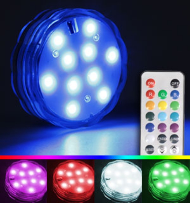 Picture 1 of Waterproof Color-Changing Light with Remote Control
