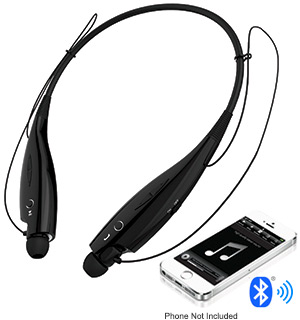 FLEX Behind The Neck Wireless Headset with Microphone - NEW LOW PRICE