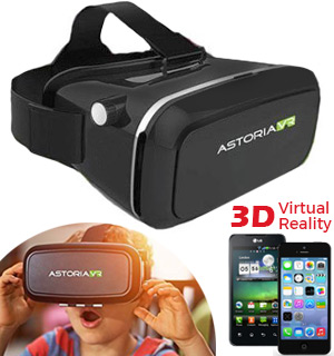 Virtual Reality Goggles for iPhone and Android Phones