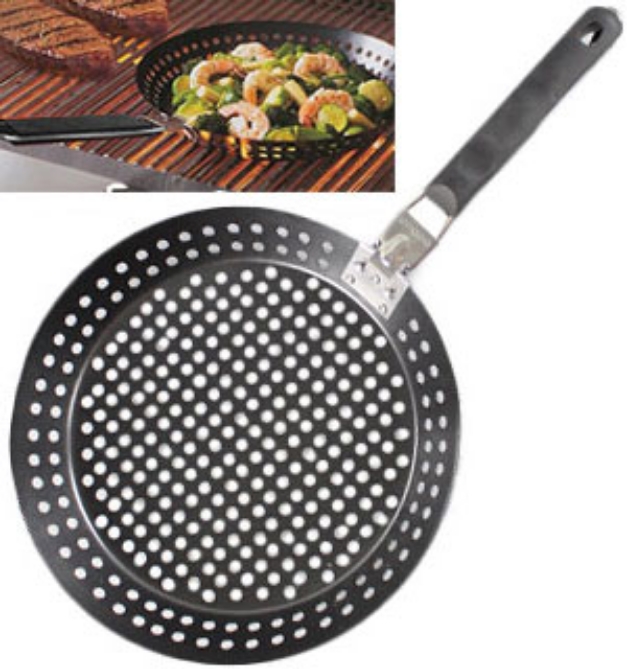 Picture 1 of Grilling Skillet w/ Removable Handle