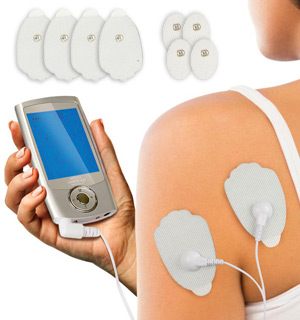 North American Wellness Rechargeable TENS Unit With 8 Gel Pads