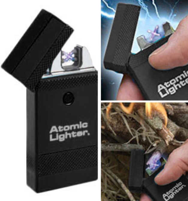 Picture 1 of The Atomic Lighter: Rechargeable, Fuel-Free Lightning Lighter