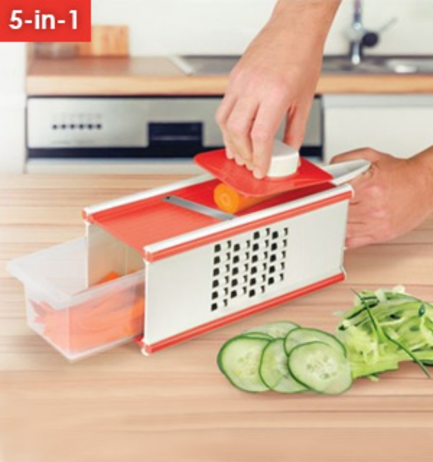 Picture 1 of 5-in-1 Multi-function Vegetable Slicer and Grater