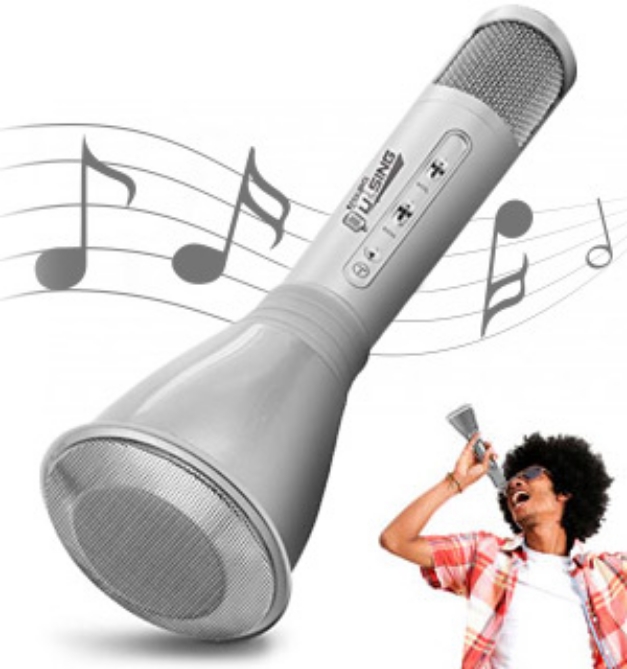 Picture 1 of 3-in-1 Wireless Karaoke Microphone Speaker