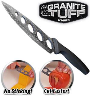 Granite Tuff Knife - Stays Sharp Forever - GUARANTEED