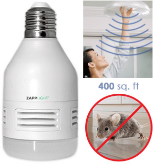 Picture 1 of The Light Bulb That Is Also A Sonic Rodent Repeller