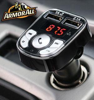 Armor All Bluetooth FM Transmitter & Car Charger