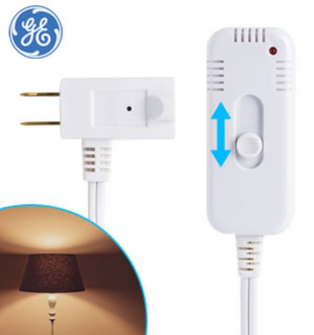 Picture 1 of GE Indoor Lamp Dimmer Switch: Installs in seconds, no electrician needed!