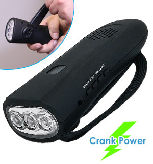 The BEST Hand-Crank Flashlight With Emergency Radio and Power Bank