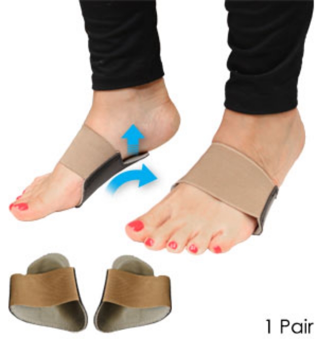 Picture 1 of Padded Arch Support - Helps Relieve Plantar Fasciitis and more