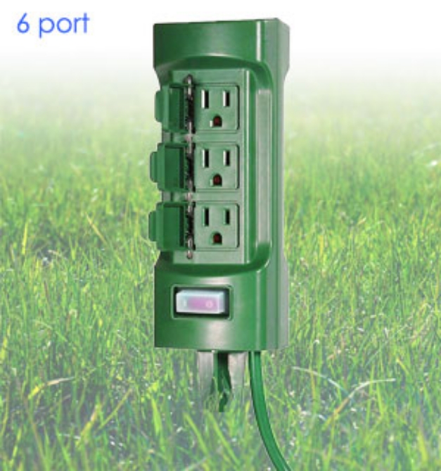 Picture 1 of 6 Outlet Outdoor Ground Socket