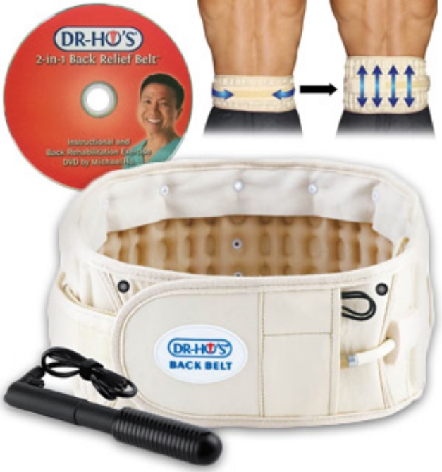 Picture 1 of Dr. Ho's 2-in-1 Back Relief Belt