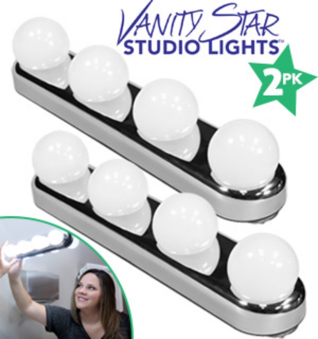 Picture 1 of Vanity Star Studio Lights - 2 Pack