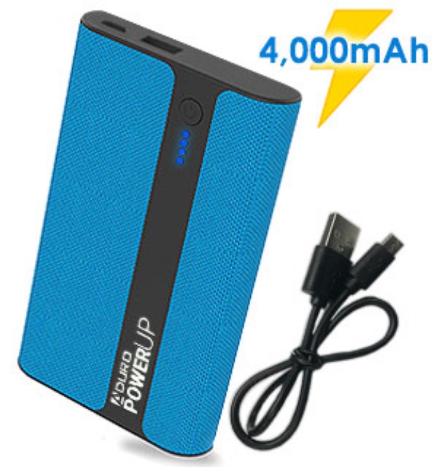 Picture 1 of 4000mAh Fabric Portable Power Bank