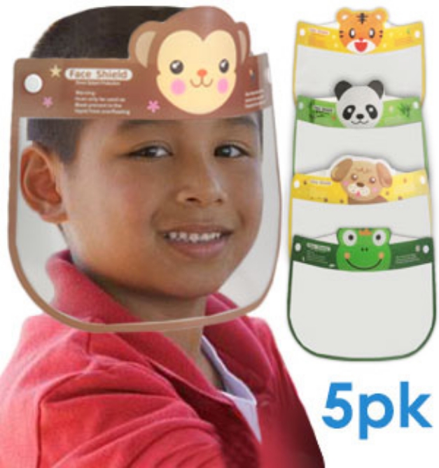 Picture 1 of Kids Face Shields (pack of 5)