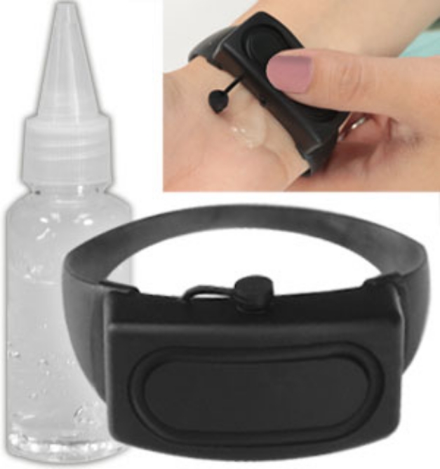 Picture 1 of Refillable Hand Sanitizer Dispensing Wristband