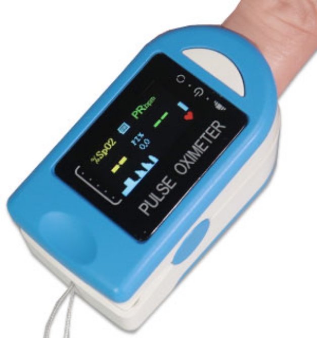 Picture 1 of OLED Fingerclip Pulse Oximeter