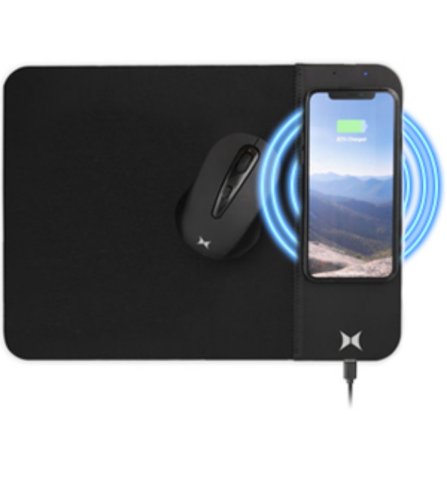 Picture 1 of Wireless Charging Desktop Mousepad