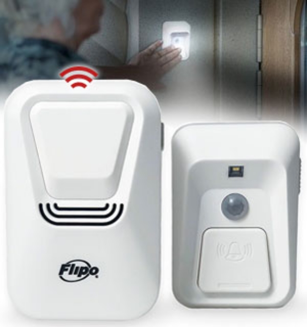 Picture 1 of Wireless Doorbell with Motion Sensing Security Light