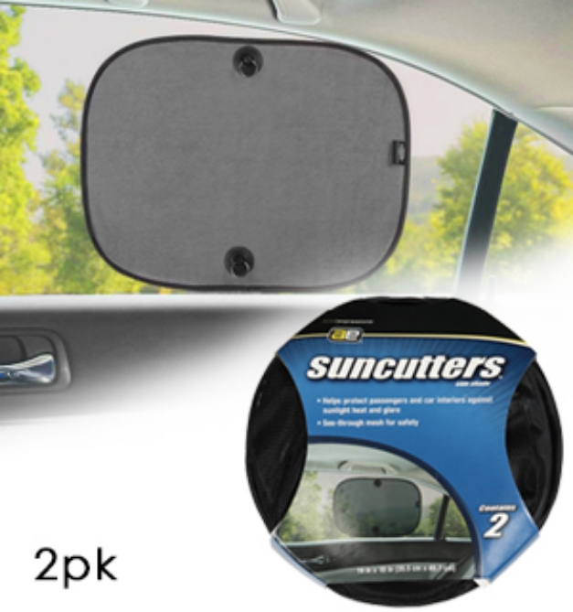 Picture 1 of Suncutters Car Side Shades 2 pack