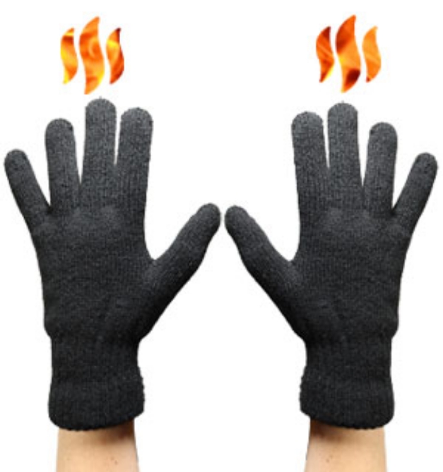 Picture 4 of Heat Trendz Thermal Gloves - 3.2 Tog Warmth Rating